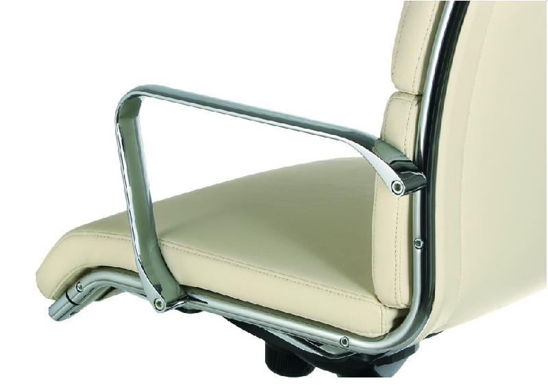 Fauteuil de direction cuir Dekora - Offisit. - cuir marron clair_2