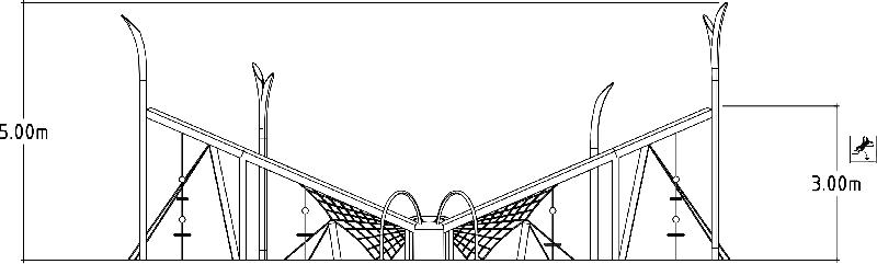 Jeux à grimper thématiques Butterfly réf-8071491 - Hags - Parcours de santé pour enfants de 5 à 12 ans_2