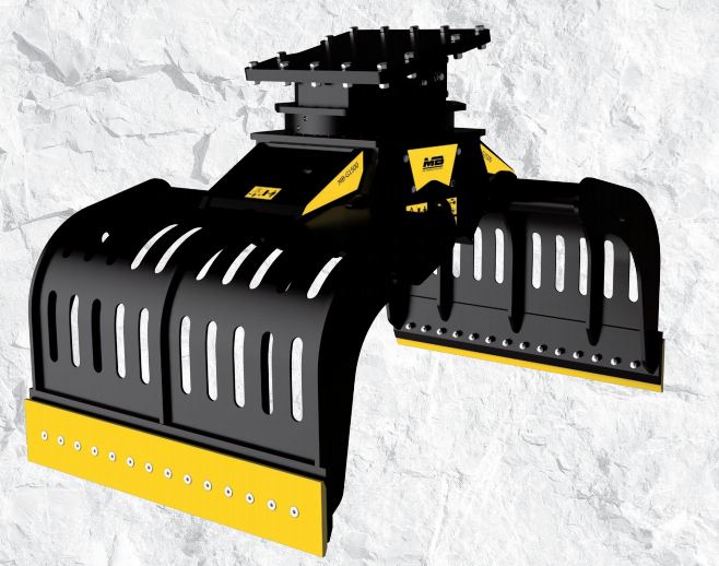 Pinces de tri MB-G600 - enrochement et démolition - Bakker Hydraulic Products BV_2