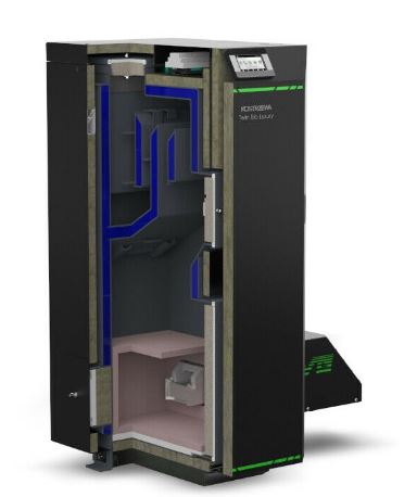 Twin Luxury BIO 24 kW - Chaudière à granulés et bûches - Brûle bois, pellets et avoine_2