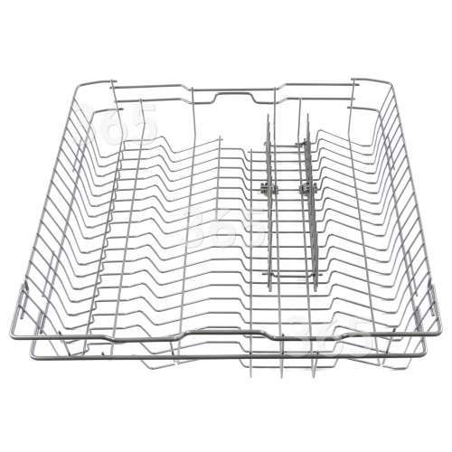 4934738oh - Panier lave-vaisselle supérieur - Whirlpool compatible Ikea - 2fold Grey_2