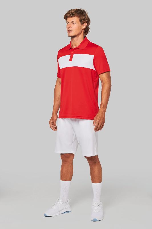 Polo manches courtes unisexe - Réf: PA493 - PROACT - 100% polyester_2