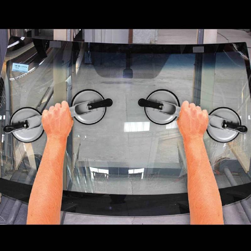 Proplus appareils de levage par aspiration 2 ventouses 2 pcs aluminium 276225_2