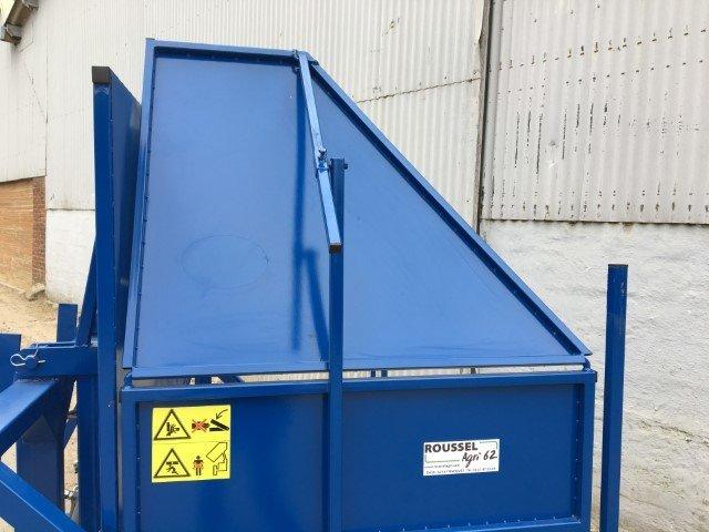 Vide-palox stationnaire EM2000 électro-hydraulique - Occasion - Capacité 2000 kg_2