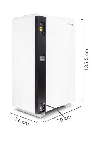 Déshumidificateur industriel DH 310 BXF - capacité élevée, ventilateur haute pression et pompe à condensat intégrée_2