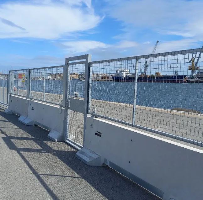 Palissade grillagée acier galvanisé_2