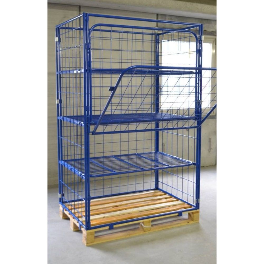 Rehausse palette acier 800×1200 hauteur 1800 mm_2