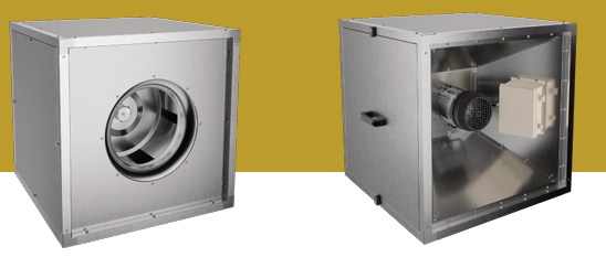 Ventilateur caisson mono - Type VDI 2700 - Dimensions 500x500x500 mm - Référence BERVDI2700PRO1F-C_2