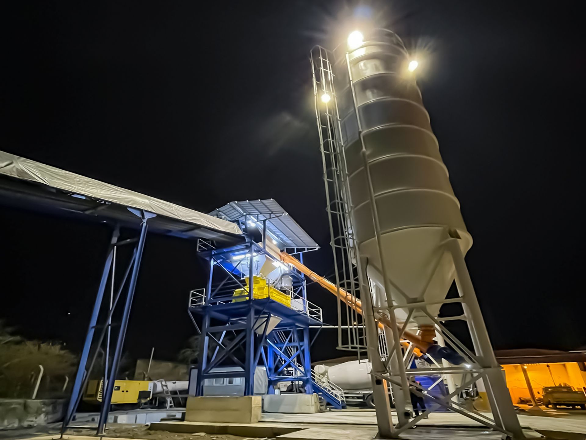 Centrale à béton fixe 90 m³ – Idéale pour vos chantiers_2