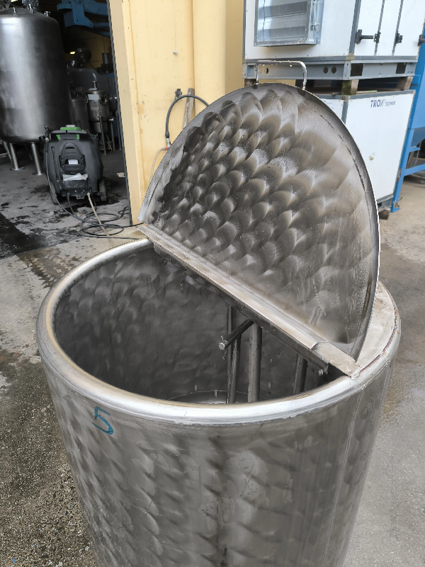 Cuve inox 316 de 300 litres avec agitation - référence : c13620_2