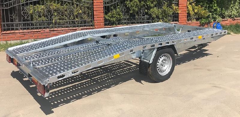 Remorque porte voiture - Plateau 4,00 x 2,00 m - GALA TAURUS 4018 - 1800 KG_2