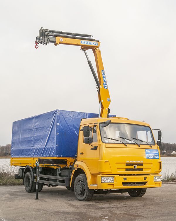 Grue auxiliaire light 80 - Effer - pression 330 bar - capacité de levage 2 à 0 txm_2