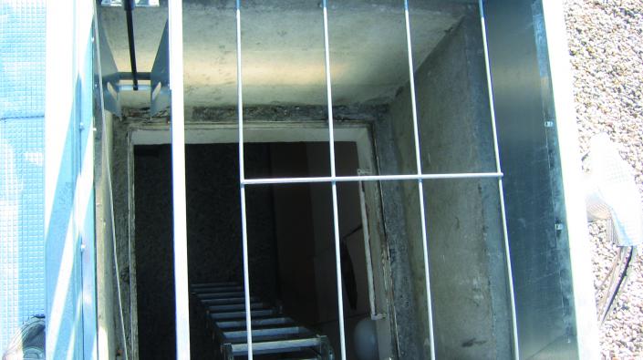 Lanterneau ecofeu 110 sce / costière en acier galvanisé / 100 x 100 cm_2