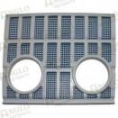 Grille Ford avec trous - Référence PTA-A63987 - Compatible avec modèles 2000, 3000, 4000, 5000, 7000_2