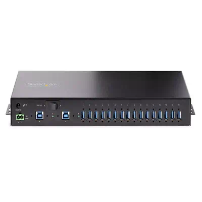 Hub USB 3.0 5Gbps Industriel à  16 Ports - Montage DIN/Surface/Rack - Protection ESD - Commutateur US_2