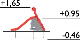 Toboggan Larven House réf-8001174 - Hags - pour enfants 3-5 ans - dimensions 2300x1500x1600 mm_2