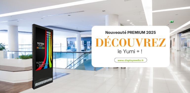 Totem digital intérieur prémium Tactile ou non tacile_2