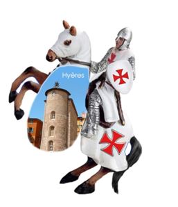 Magnet publicitaire personnalisé chevalier sur son cheval - MDF découpé laser - Fabriqué en France_2