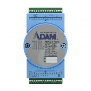 Passerelle industrielle intelligente ADAM-6760D-A - Node-Red, 8 entrées TOR, 8 sorties relais SSR, Ethernet Advantech_2