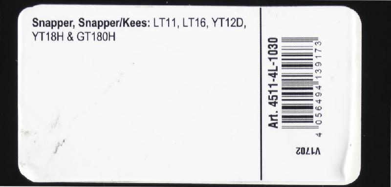 Courroie trapézoïdale X-Grip V - type 4L1030_2