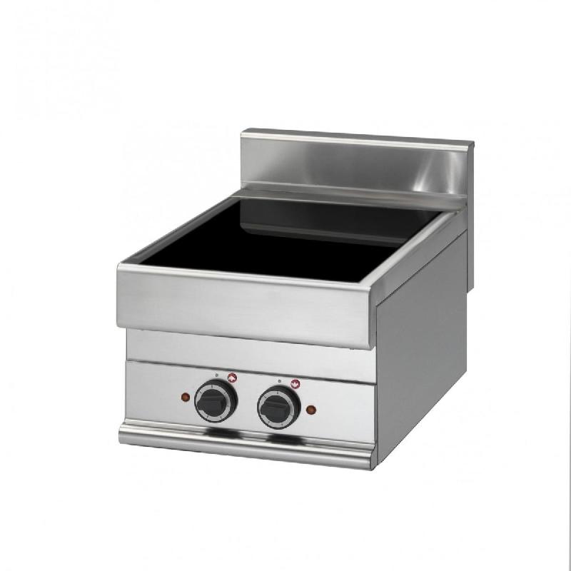 Rechaud professionnel vitrocéramique à poser 2 zones de cuisson Série 650 | Destockage Technitalia - Y6540PVE_2