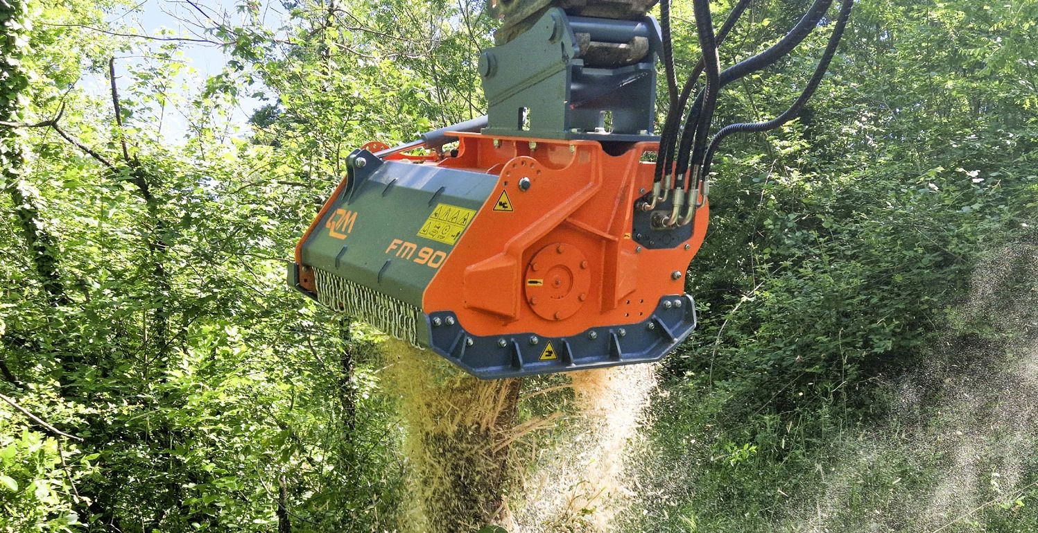 Broyeur forestier QM à rotor - Gamme FM pour chantiers exigeants_2