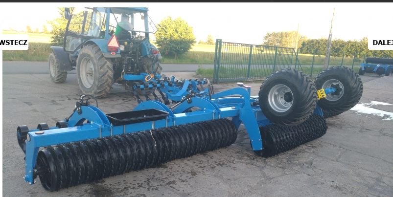 Rouleau agricole Cambridge - repliage hydraulique 3 sections - Zagroda - 6,3/8,3m, Ø 600mm_2