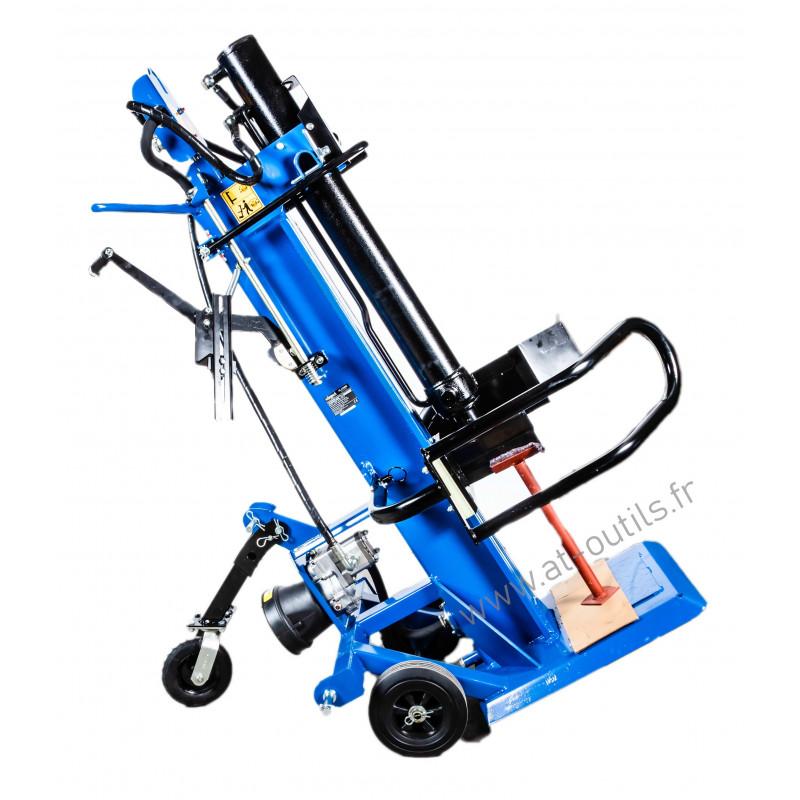 Équipement de fendage Scheppach avec attelage 3 points et lève-bûche