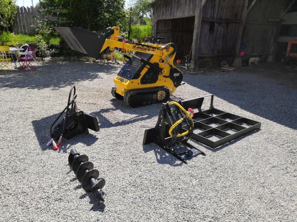 Ranger avec moteur Honda GX690 bicylindre de 24 CV