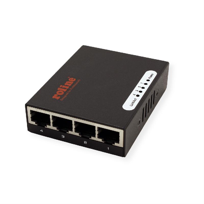 ROLINE Switch Gigabit Ethernet, Pocket, 4 ports_2