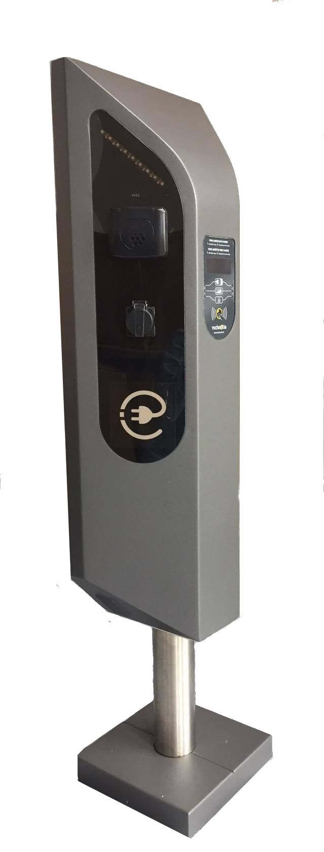 Statioelec's  bornes de recharge pour voiture electrique - technolia - • tension nominal (u) : 400v tri ou 230v mono_2