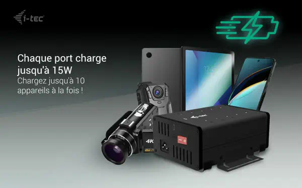 USB-C/USB-A Metal Charging + data HUB, 15W per port, 10x USB-C_2