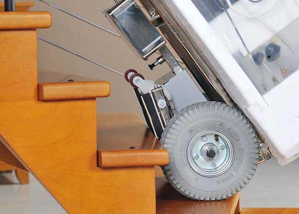 Buddy - monte-escaliers pour marchandises pliable avec technologie soft touch et roues anti-traces_2