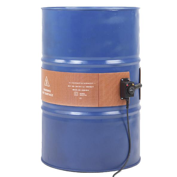Ceinture chauffante souple pour fut métal 200L (large) - 1500w_2