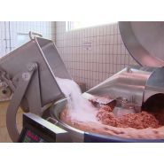 Machine à glace écailles MAJA RVH 6000 NH3 - 7000 kg/24h - Évaporateur rotatif avec raccordement NH3_2