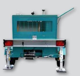 VM 20000 RIS - Treuil hydraulique pour le renouvellement des conduits - Volta - Tirage max. 20500 DaN avec moteur diesel_2