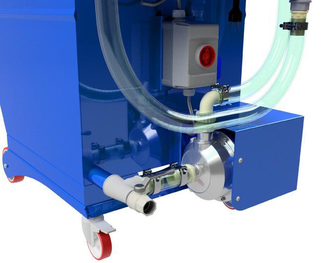 Aspirateur industriel huile et copeaux - Oilvac 200T triphasé 3 kW - Réservoirs 200L/30L_2