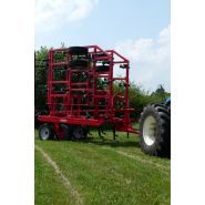 Déchaumeur à dents Jupiter - Quivogne - largeur de travail 4,5 à 8,10 m - 15 à 27 dents - chisel grande largeur autoporteur_2