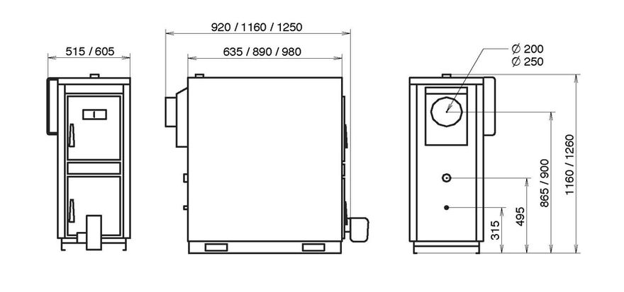 Chauffage au bois efficace avec LogWIN Premium Touch