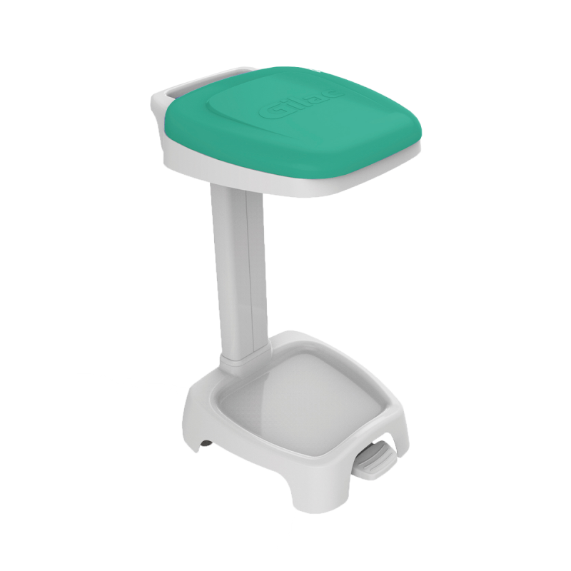 Support sac 120L avec couvercle Gilac - Vert_2