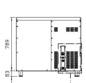 Machine à glace en grains EF 124 AS - Scotsman Scodif - 120 kg/24h - Stockage 40 kg - Finition inox_2
