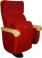 Fauteuil pour salle de spectacle avec une structure en acier et un retour à bord verni - Principe w - ezcaray_2