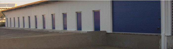 Hangar de stockage modulaire ECORAPID - jusqu'à 24m de largeur, 9,20m de hauteur, à une ou deux pentes_0