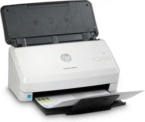 HP Scanjet Pro 3000 s4 Alimentation feuille à  feuille de scanner 600 x 600 DPI A4 Noir, Blanc_2