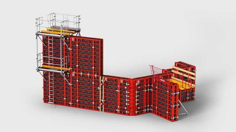 Coffrage glissant - les constructions ljp - auto-grimpant_2