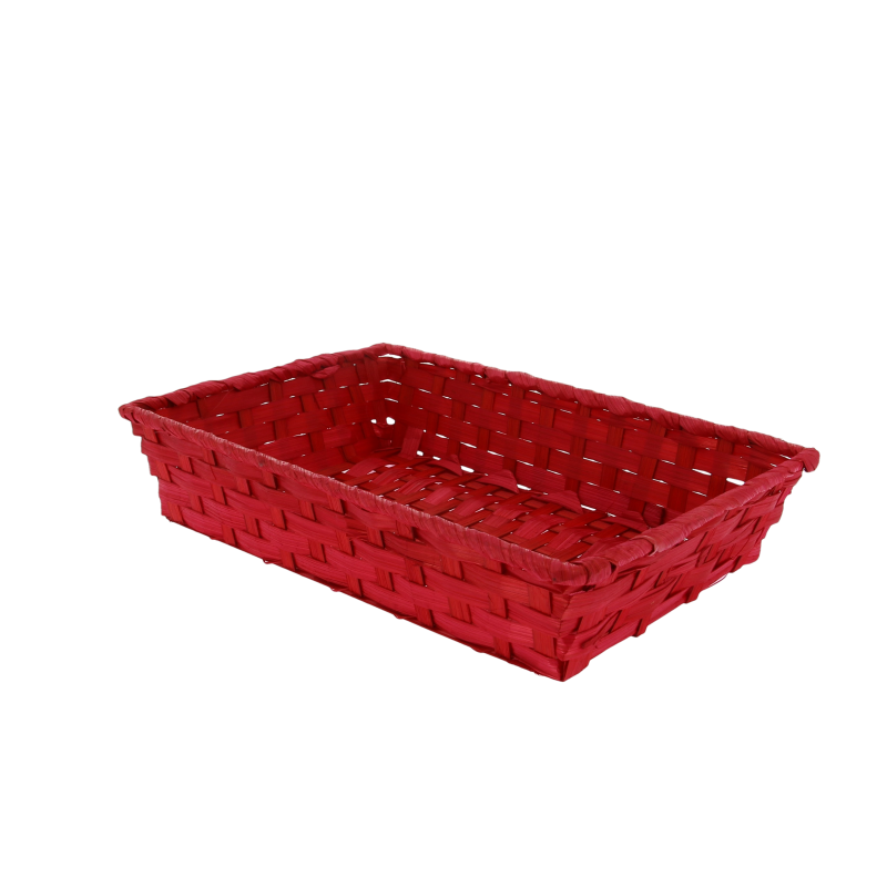 Corbeille bambou rouge Vieto 33x23 -_2