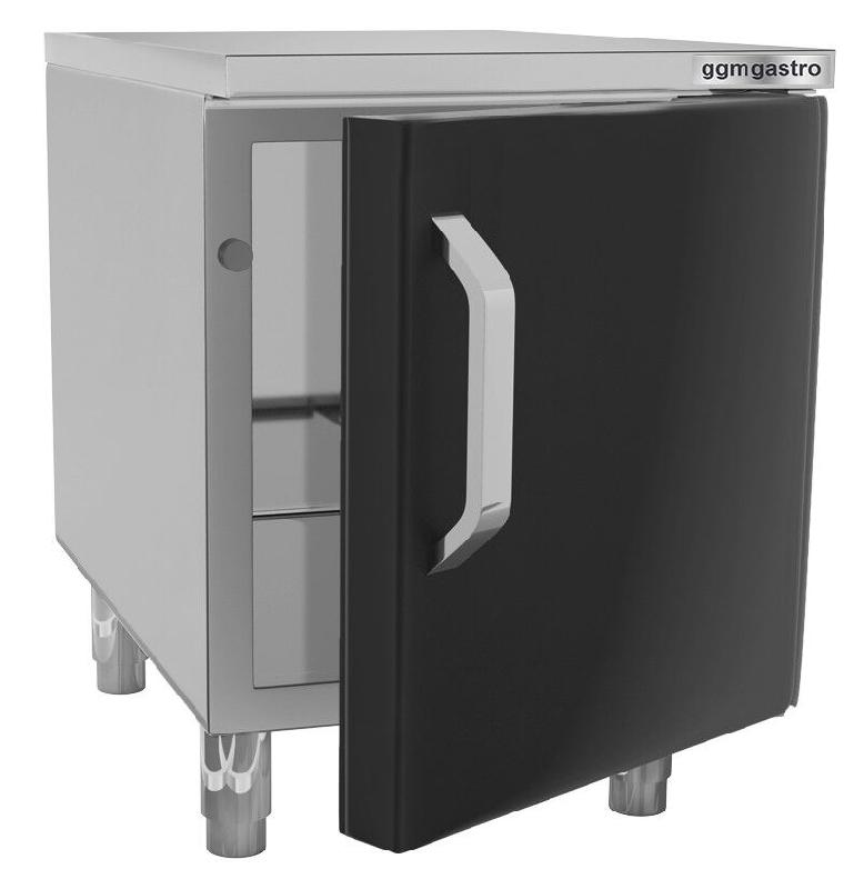 Cuisinière à gaz - 10 kW - 2 brûleurs - incl. Soubassement avec 1 porte  - Mario 700 | GGM -GHK473M-GK466T_2