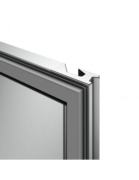 Desserte réfrigérée de préparation 3 portes INFRICO - BMPP2000EN - Inox AISI 304, 455 L, bacs GN 1/4, système Monoblock_2