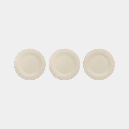 Pots de stockage - Kit de 3 - Soft Beige - Ensemble de Rangement Brabantia ReNew pour épingles à cheveux, boucles d'oreilles et cotons-tiges_2