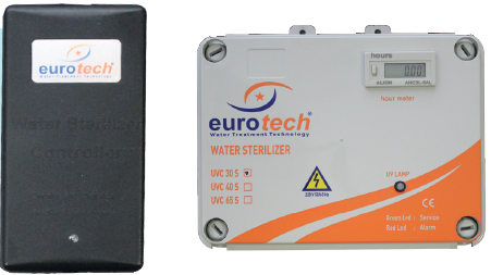 Stérilisateur ultra violet ydroline serie a /dimm - 40w / 2800 l/h - inox 304_2